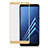 Samsung Galaxy A8+ A8 Plus (2018) A730F用強化ガラス フル液晶保護フィルム サムスン ゴールド