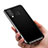 Samsung Galaxy A8 Star用シリコンケース ソフトタッチラバー 鏡面 サムスン ブラック