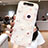 Samsung Galaxy A80用シリコンケース ソフトタッチラバー 花 カバー S04 サムスン ピンク