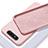 Samsung Galaxy A80用360度 フルカバー極薄ソフトケース シリコンケース 耐衝撃 全面保護 バンパー C01 サムスン ピンク