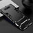Samsung Galaxy A80用ハイブリットバンパーケース スタンド プラスチック 兼シリコーン カバー R01 サムスン ブラック