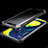 Samsung Galaxy A80用極薄ソフトケース シリコンケース 耐衝撃 全面保護 クリア透明 S01 サムスン クリア