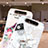 Samsung Galaxy A80用シリコンケース ソフトタッチラバー 花 カバー S02 サムスン 