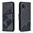 Samsung Galaxy A81用手帳型 レザーケース スタンド カバー B03F サムスン ブラック