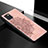 Samsung Galaxy A81用極薄ソフトケース シリコンケース 耐衝撃 全面保護 マグネット式 バンパー S04D サムスン ローズゴールド