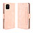 Samsung Galaxy A81用手帳型 レザーケース スタンド カバー BY3 サムスン ピンク