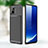 Samsung Galaxy A81用シリコンケース ソフトタッチラバー ツイル カバー WL1 サムスン ブラック