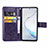 Samsung Galaxy A81用手帳型 レザーケース スタンド 花 カバー サムスン 