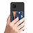 Samsung Galaxy A81用極薄ソフトケース シリコンケース 耐衝撃 全面保護 マグネット式 バンパー S08D サムスン 