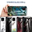 Samsung Galaxy A81用ハイブリットバンパーケース プラスチック パターン 鏡面 カバー サムスン 