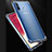 Samsung Galaxy A8s SM-G8870用極薄ソフトケース シリコンケース 耐衝撃 全面保護 クリア透明 カバー サムスン クリア