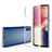 Samsung Galaxy A8s SM-G8870用極薄ソフトケース シリコンケース 耐衝撃 全面保護 クリア透明 アンド液晶保護フィルム サムスン クリア