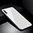 Samsung Galaxy A90 5G用ハイブリットバンパーケース プラスチック 鏡面 カバー T04 サムスン ホワイト
