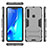 Samsung Galaxy A9s用ハイブリットバンパーケース スタンド プラスチック 兼シリコーン カバー T02 サムスン 