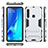 Samsung Galaxy A9s用ハイブリットバンパーケース スタンド プラスチック 兼シリコーン カバー T02 サムスン 
