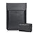 Samsung Galaxy Book Flex 15.6 NP950QCG用高品質ソフトレザーポーチバッグ ケース イヤホンを指したまま L02 サムスン ブラック