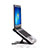 Samsung Galaxy Book Flex 15.6 NP950QCG用ノートブックホルダー ラップトップスタンド S02 サムスン ブラック