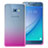 Samsung Galaxy C5 Pro C5010用極薄ソフトケース グラデーション 勾配色 クリア透明 サムスン ピンク