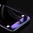Samsung Galaxy C5 Pro C5010用アンチグレア ブルーライト 強化ガラス 液晶保護フィルム B01 サムスン ネイビー