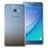 Samsung Galaxy C7 Pro C7010用極薄ソフトケース グラデーション 勾配色 クリア透明 サムスン グレー