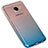 Samsung Galaxy C7 SM-C7000用極薄ソフトケース グラデーション 勾配色 クリア透明 G01 サムスン ネイビー