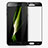 Samsung Galaxy C8 C710F用強化ガラス フル液晶保護フィルム F02 サムスン ブラック
