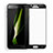 Samsung Galaxy C8 C710F用強化ガラス フル液晶保護フィルム F03 サムスン ブラック