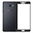 Samsung Galaxy C9 Pro C9000用強化ガラス フル液晶保護フィルム F04 サムスン ブラック