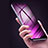 Samsung Galaxy F41用強化ガラス フル液晶保護フィルム アンチグレア ブルーライト サムスン ブラック