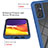 Samsung Galaxy F54 5G用360度 フルカバー ハイブリットバンパーケース クリア透明 プラスチック カバー ZJ2 サムスン 