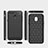 Samsung Galaxy J3 (2018) SM-J377A用シリコンケース ソフトタッチラバー ツイル カバー サムスン 