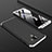 Samsung Galaxy J6 (2018) J600F用ハードケース プラスチック 質感もマット 前面と背面 360度 フルカバー サムスン シルバー