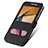 Samsung Galaxy J7 Prime用手帳型 レザーケース スタンド サムスン ブラック