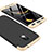 Samsung Galaxy J7 Pro用ハードケース プラスチック 質感もマット 前面と背面 360度 フルカバー サムスン ゴールド・ブラック