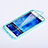 Samsung Galaxy J7 SM-J700F J700H用ソフトケース フルカバー クリア透明 サムスン ブルー