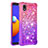 Samsung Galaxy M01 Core用シリコンケース ソフトタッチラバー ブリンブリン カバー S02 サムスン 