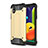 Samsung Galaxy M01 Core用ハイブリットバンパーケース プラスチック 兼シリコーン カバー WL1 サムスン 