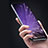 Samsung Galaxy M01用アンチグレア ブルーライト 強化ガラス 液晶保護フィルム B05 サムスン クリア