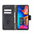Samsung Galaxy M10S用手帳型 レザーケース スタンド カバー B03F サムスン 