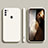 Samsung Galaxy M11用360度 フルカバー極薄ソフトケース シリコンケース 耐衝撃 全面保護 バンパー YK1 サムスン ホワイト