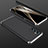 Samsung Galaxy M13 4G用ハードケース プラスチック 質感もマット 前面と背面 360度 フルカバー P01 サムスン シルバー・ブラック