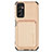 Samsung Galaxy M13 5G用極薄ソフトケース シリコンケース 耐衝撃 全面保護 マグネット式 バンパー S01D サムスン ゴールド