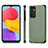 Samsung Galaxy M13 5G用極薄ソフトケース シリコンケース 耐衝撃 全面保護 マグネット式 バンパー S03D サムスン グリーン