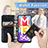 Samsung Galaxy M13 5G用手帳型 レザーケース スタンド カバー S01D サムスン 