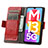 Samsung Galaxy M13 5G用手帳型 レザーケース スタンド カバー S02D サムスン 