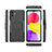 Samsung Galaxy M13 5G用ハイブリットバンパーケース スタンド プラスチック 兼シリコーン カバー JX1 サムスン 