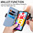 Samsung Galaxy M13 5G用手帳型 レザーケース スタンド 花 カバー S02D サムスン 