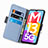 Samsung Galaxy M13 5G用手帳型 レザーケース スタンド 花 カバー S02D サムスン 