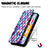 Samsung Galaxy M13 5G用手帳型 レザーケース スタンド パターン カバー S02D サムスン 