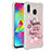 Samsung Galaxy M20用シリコンケース ソフトタッチラバー ブリンブリン カバー S01 サムスン ピンク